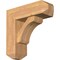 Ekena Millwork Legacy Craftsman Smooth Bracket w/ Offset Brace, Western Red Cedar, 7 1/2"W x 22"D x 22"H BKT0806X22X22LEC04SWR - alternate 1